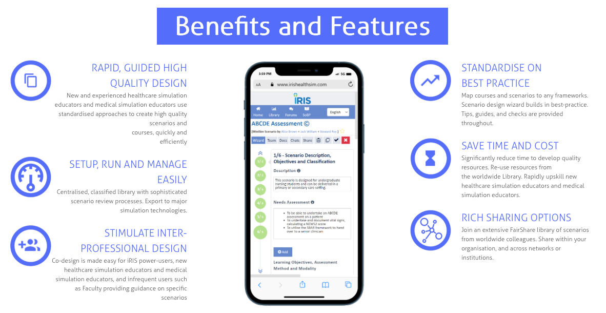 iRIS Scenario Design Software by Echo Healthcare